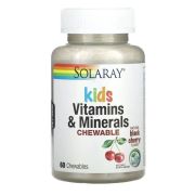 Solaray Children's Multivitamin, 60 жев.таб