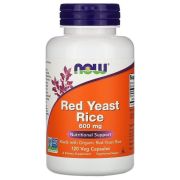 Now Red Yeast Rice 600 мг., 120 капс.