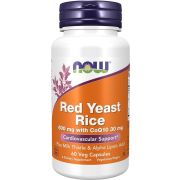 Now Red Yeast Rice + Q10, 60 капс.