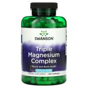 Swanson Triple Magnesium 400 мг, 300 капс.