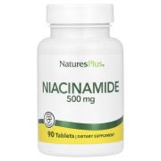 Natures Plus Niacinamide 500 мг., 90 таб.