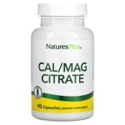 Natures Plus Cal/Mag Citrate 90 капс.