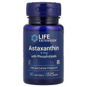 Life Extensiosn Astaxanthin with Phospholipids 4 мг., 30 гел. капс.