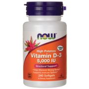 Now Vitamin D-3 5 000 iu, 240 гел.капс.
