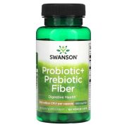 Swanson Probiotic + Prebiotic Fiber, 60 капс.