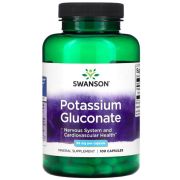 Swanson Potassium Gluconate 99 мг, 100 капс.