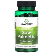 Swanson Saw Palmetto 540 мг, 100 капс.