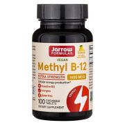 Jarrow Formulas Methyl B12, Methylcobalamin 1000 мкг, 100 жев.таб