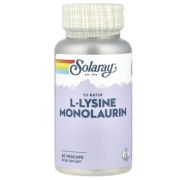 Solaray L-Lysine Monolaurin, 60 капс.