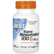 Doctor Best Trans-Resveratrol 100 мг, 60 капс.