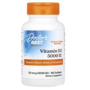 Doctor Best Vitamin D3 5000 iu, 180  капс.