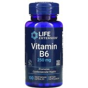Life Extension Vitamin B6 250 мг, 100 капс.