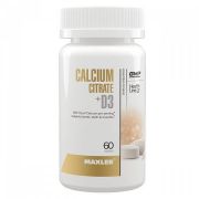 Maxler Calcium Citrate + D3, 60 таб.