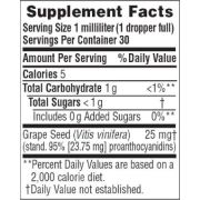 Natures Plus Liquid Grape Seed, 30 мл.