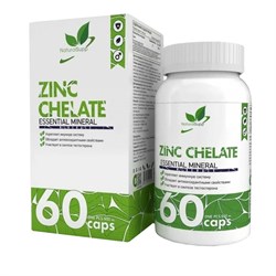 Natural Supp Zinc chelate 25 мг., 60 капс. - фото 7223