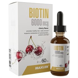 Maxler Biotin 6000 mcg. 60 мл. - фото 7455