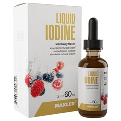 Maxler Iodine drops 150 mcg., 60 мл. - фото 7456