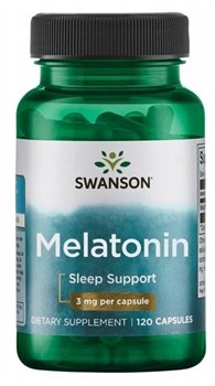 Swanson Melatonin 3 мг., 120 капс. - фото 8946