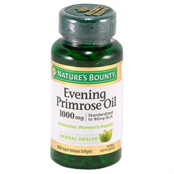 Natures Bounty Evening Primrose Oil, 60 гел.капс. - фото 9218