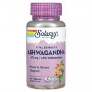 Solaray Ashwagandha, 60 капс.