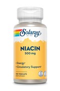 Solaray Niacin, 100 капс.