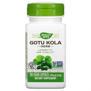 Natures way Gotu kola 475 мг., 100 капс.