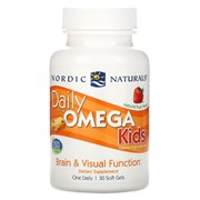 Nordic Naturals Daily Omega-3 Kids, 30 гел. капс.