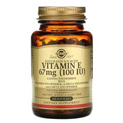 Solgar Vitamin E 67 мг., 100 гел.капс.
