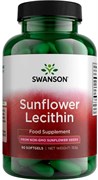 Swanson Sunflower Lecithin 1200, 90 гел.капс.