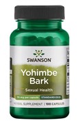 Swanson Yohimbe 75 мг., 100 капс.