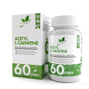 Natural Supp Acetyl L-carnitine 550 мг., 60 капс.