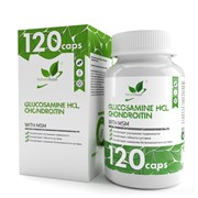Natural Supp Glucosamine HCL Chondroitin, 120 капс.