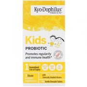 Kyolic Смесь пробиотиков для детей, 60 жев.таб.