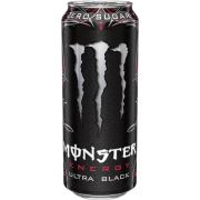 Monster Energy Ultra Black энергетический напиток, 500 мл.
